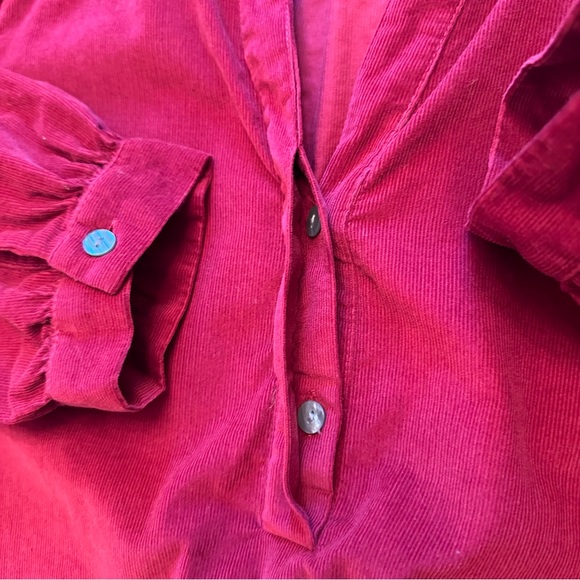 Universal thread womens burgundy blouse - Picture 3 of 5